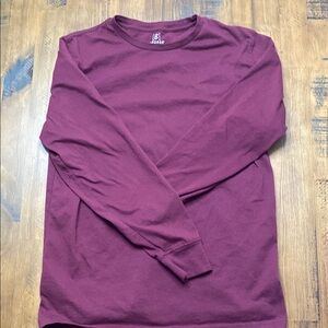 George Purple Long Sleeve Tee